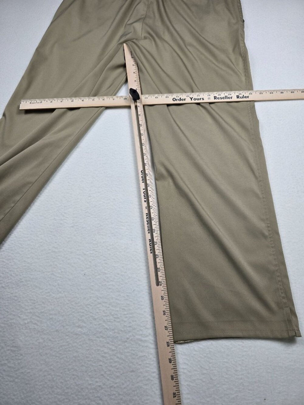 Nike Golf 34x32 Mens Dri-Fit Khaki Pants Stretch Lightweight - Picture 7 of 7